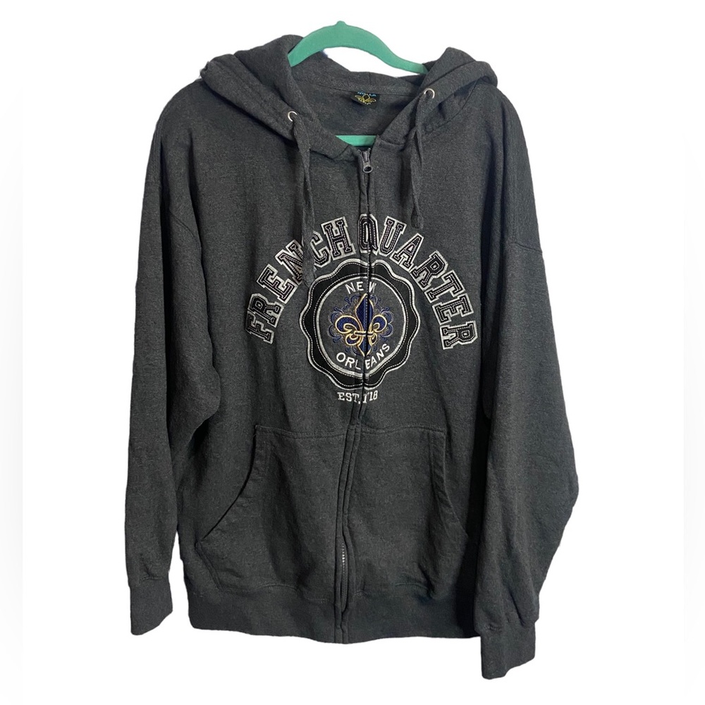 NOLA French Quarter Zip Up Hoodie